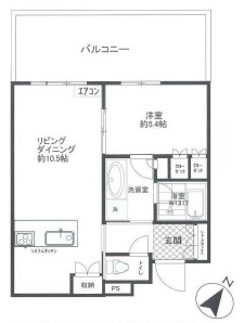 ブリリア有明シティタワー 20階 間取り図