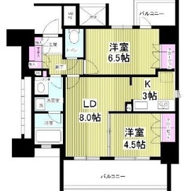 グランスイート四谷二丁目レジデンス 3階 間取り図