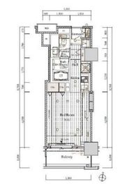 レグノ・セレーノ 4階 間取り図