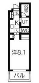 ガーデン東新宿 520 間取り図