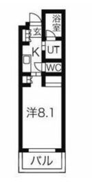 ガーデン東新宿 625 間取り図