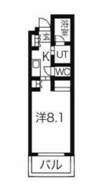 ガーデン東新宿 320 間取り図