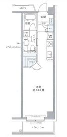 プライムアーバン豊洲 626 間取り図