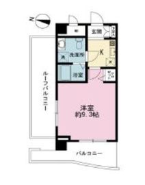 グランド・ガーラ西麻布 11階 間取り図