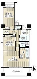 麻布市兵衛町ホームズ 12階 間取り図