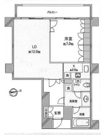 ドムス常盤松 2階 間取り図