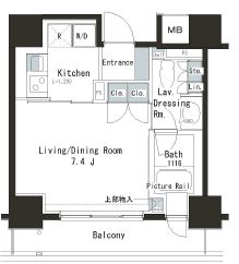 パークアクシス本郷の杜 902 間取り図