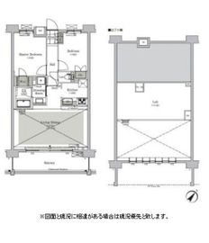 パークキューブ西ヶ原ステージ 1105 間取り図