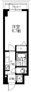 ステージファースト恵比寿 7階 間取り図