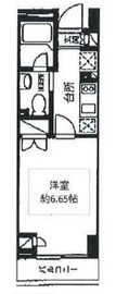 カスタリア戸越駅前 208 間取り図