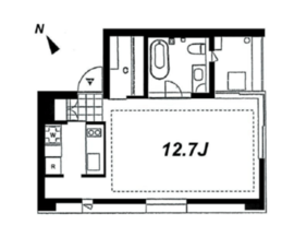 モデルナ 301 間取り図