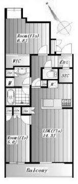 エアライズタワー 30階 間取り図