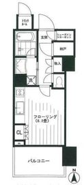 ブリリアタワー池袋 12階 間取り図