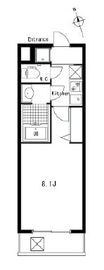 白金高輪レジデンス 509 間取り図