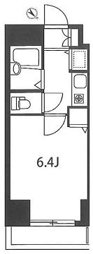 プロシード日本橋本町 604 間取り図