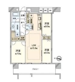 スカイズタワー＆ガーデン 3階 間取り図