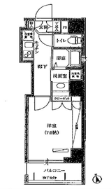 セルビシエ白金 801 間取り図