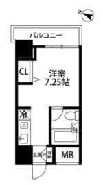 メゾン・ド・ヴィレ麻布台 1301 間取り図