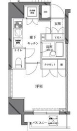 セジョリ西麻布 4階 間取り図