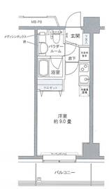 プライムアーバン豊洲 304 間取り図