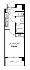 クオリア南麻布 4階 間取り図