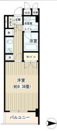 ノナプレイス渋谷神山町 201 間取り図