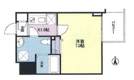ガーラプレイス新宿御苑 705 間取り図