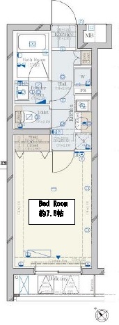 コンシェリア馬込テラス 4階 間取り図