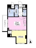 ミア高輪 4F 間取り図