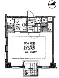 イル・チェントロ・セレーノ 503 間取り図