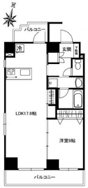 エルミタージュ原宿 301 間取り図