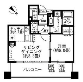 スカイフォレストレジデンス　タワー&スイート 12階 間取り図