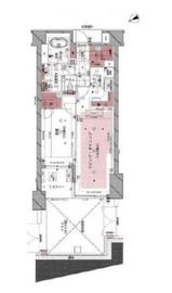 ミッドガーデン赤坂氷川 1階 間取り図