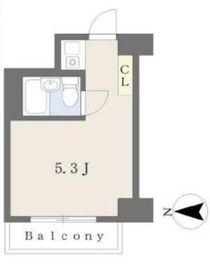 ウィン青山 6階 間取り図