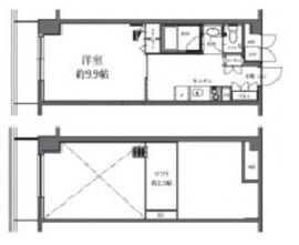 HF駒沢公園レジデンスタワー 215 間取り図