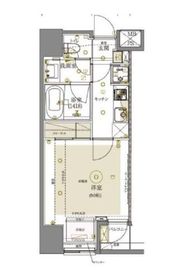 ラ ステュディオ新橋 2階 間取り図