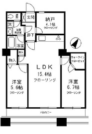 晴海ビュータワー（晴海アイランドトリトンスクエアビュータワー） 27階 間取り図