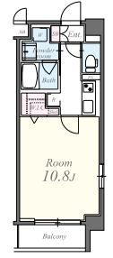 シャルマンミューズ 106 間取り図
