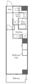 六本木ビュータワー 17階 間取り図