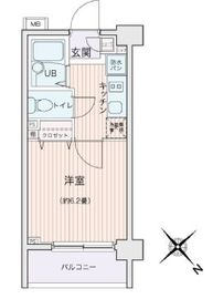 エコロジー都立大学レジデンス 714 間取り図