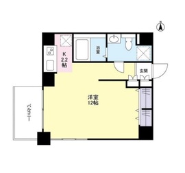 スタイリオ恵比寿SKY 1203 間取り図