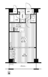 グランハイツ東新宿 103 間取り図