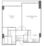 品川プリンスレジデンス 703 間取り図