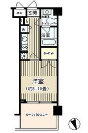 ノナプレイス渋谷富ヶ谷 407 間取り図