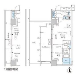 パークアクシス池田山 1202 間取り図