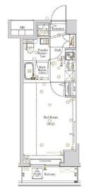 ログ都庁前 2階 間取り図