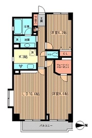 ファーストビレッジ白金台 401 間取り図