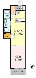 ヒルフラット大崎 217 間取り図