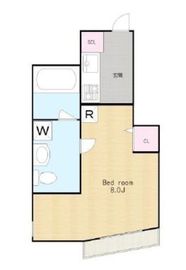 テラス恵比寿 201 間取り図