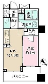 ザ・パークハウスアーバンス東五反田 11階 間取り図